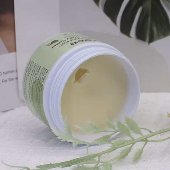 Lotion corporelle au beurre de karité blanchissante biologique 20 % de beurre de karité corporel extra riche